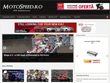 Tablet Screenshot of motospeed.ro