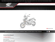 Tablet Screenshot of motospeed.it