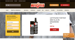 Desktop Screenshot of motospeed.se